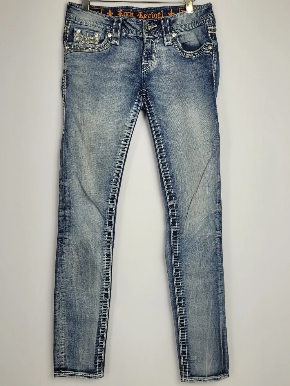 Rock Revival Laney Skinny Jeans Sixe 25